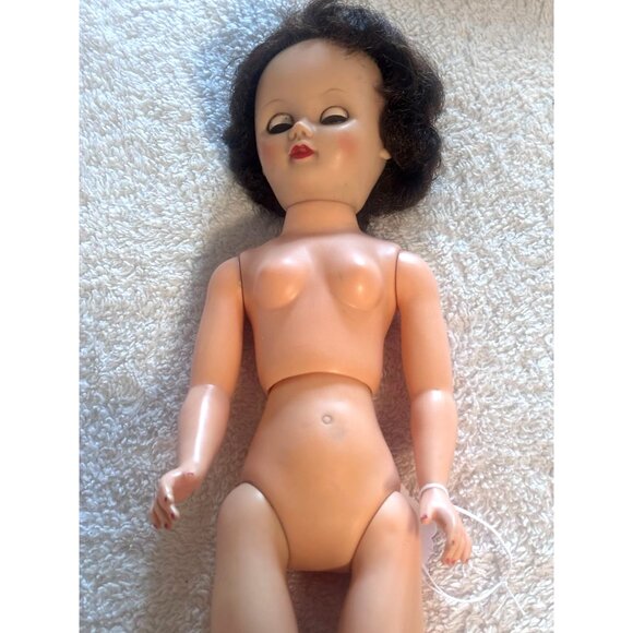 Barbara Jo Doll Sleep Eyes Painted Nails  23” USA SARCO Creations 1950's READ - Picture 11 of 16